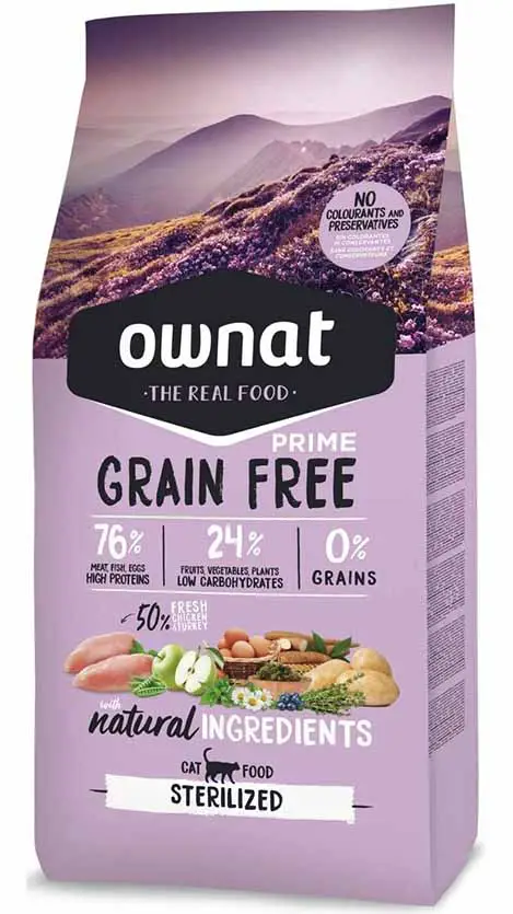 El mejor alimento seco para gatos esterilizados de 2023 (sin cereales)